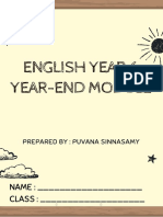 English Year 6 Year End Module