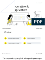 Cooperative & Implicature-1