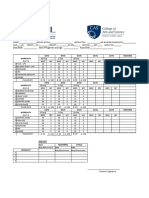 Fitness Program Form