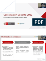 Contrata Docente 2022