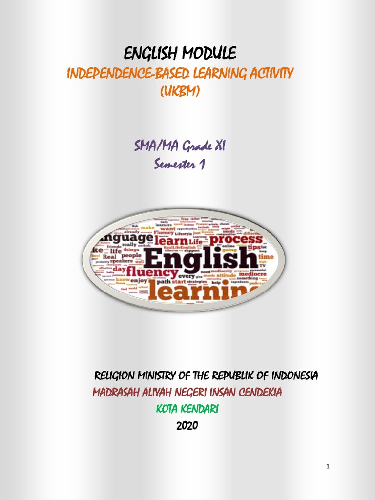 English Learning Module for Grade XI | PDF | Educational Technology ...
