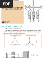 Delta Wye Connection