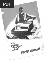 1978 Polaris TX Parts Manual