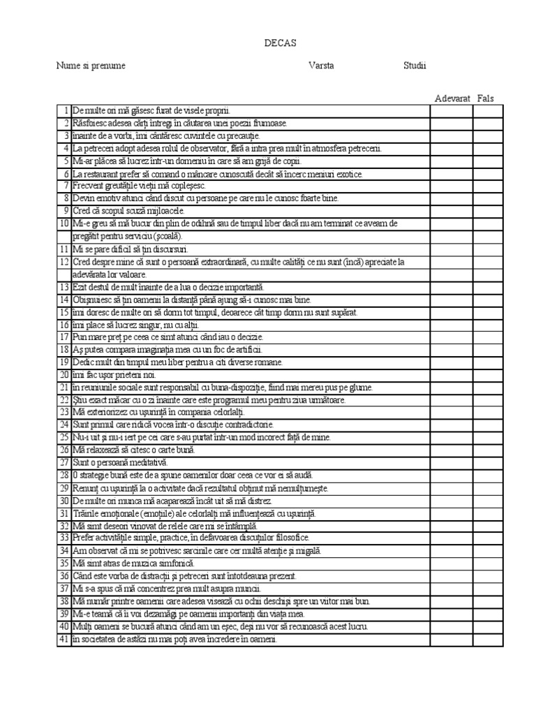 DECAS Format Electronic | PDF