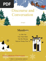 Discourse and Conversation