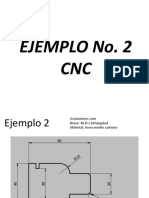 Ejemplo 2 CNC Torno