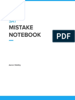 Sat Mistake Notebook