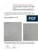 Examen de Física General II