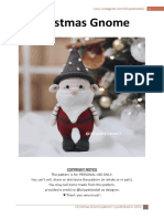 Christmas Gnome Pattern Is Published in 2021