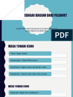 3-4. Psikologi Sebagai Bagian Dari Filsafat