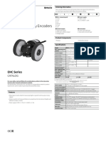 Wheel Type Incremental Rotary Encoders: ENC Series