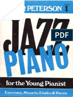 Oscar Peterson Jazz Piano for the Young Pianist Copy