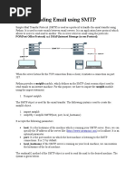 Python Sending Email Using SMTP