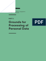 Part 5 - Grounds For Processing of Personal Data - 0