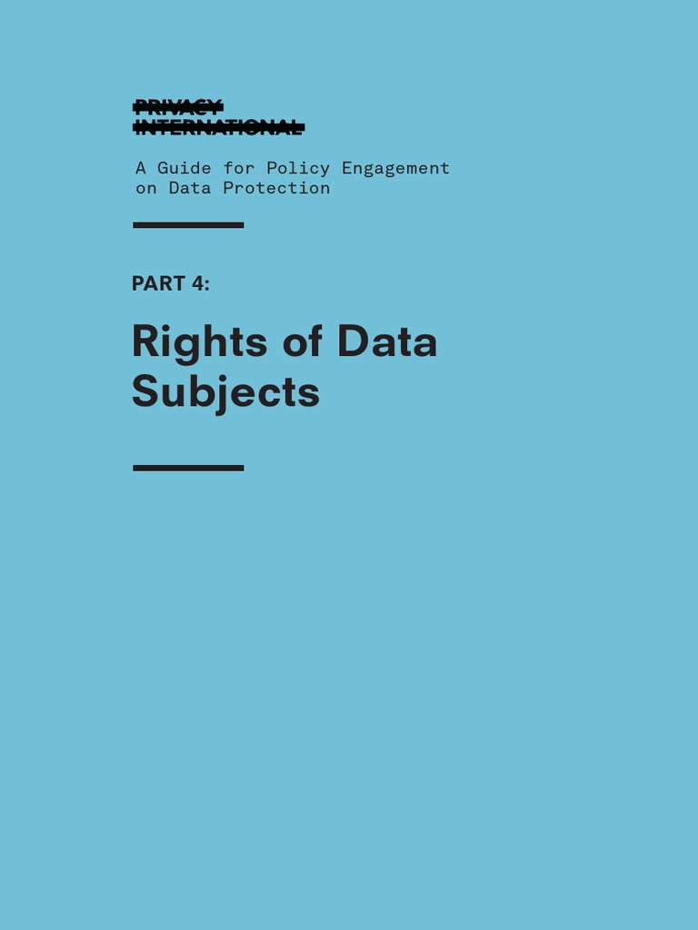 Restrictions Of Data Subjects’ Rights — Commission’S Internal Rules ...