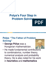 Polyas Four Step in Problem Solving