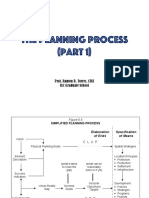 The Planning Process (Part 1) : Prof. Ramon B. Torres, CESE SLC Graduate School