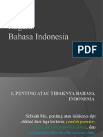 Ragam Bahasa Indonesia