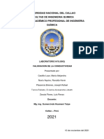 Informe N°8 Grupo 4 Del Laboratorio de Fisicoquímica 2