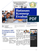 Evaluasi Pendidikan Matematika di Perguruan Tinggi