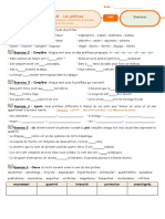 20 - Les Prefixes Exercices