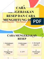 Pertemuan 4. Perhitungan Dosis Obat,.