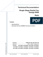 (135, 235, 335, 385, 735) Single Stage Radial Fan REITZ