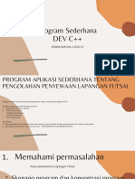 Aplikasi Sederhana Dev C++