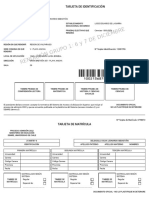 Tarjeta Identificacion C21368781