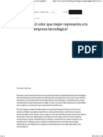 ¿Cómo Elegir El Color Que Mejor Representa A Tu Empresa Tecnológica