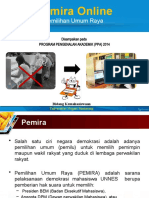 Pemira Online - Materi 2014