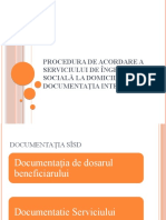 Prezentare Documentatia SISD