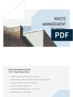 Waste Management Scandal Exposed