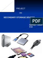 Project: Secondary Storage Devices