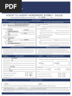Agent to Agent Agreement Form Dubai | PDF | Real Estate Broker | Real ...