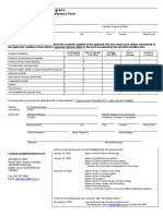 Graduate reference form