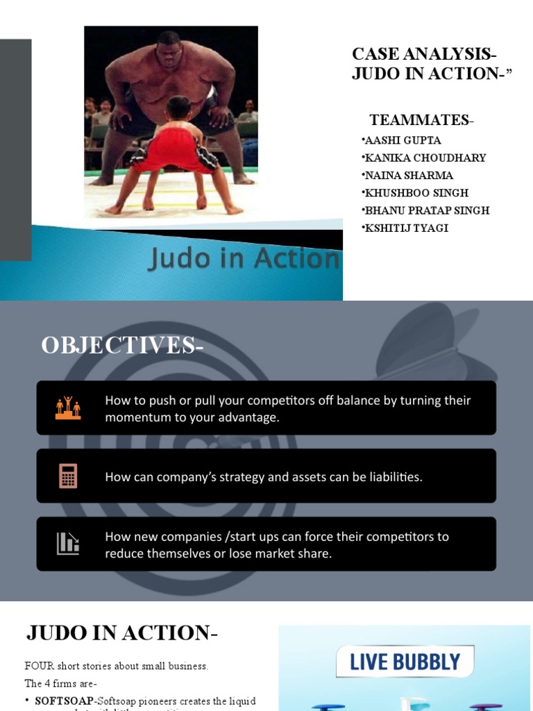 Case Analysis-Judo in Action-: 