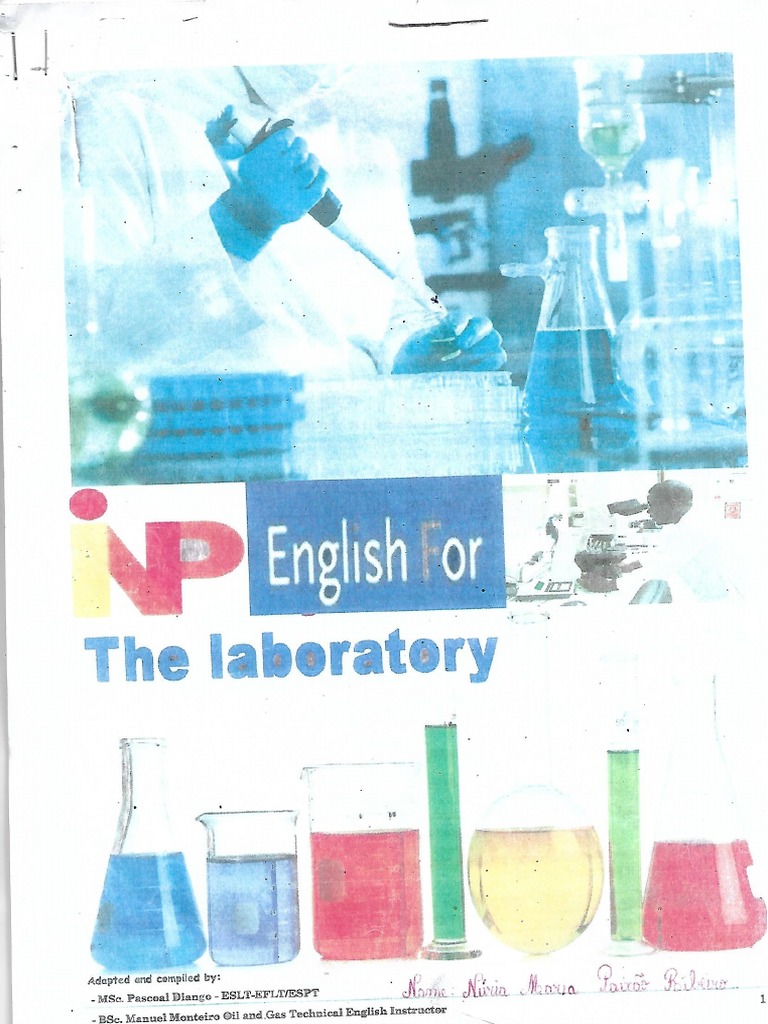 English For The Laboratory | PDF