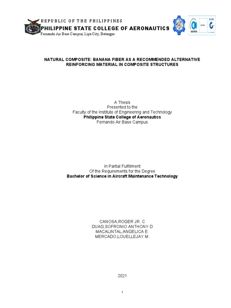 Banana Fiber as Composite Reinforcement | PDF | Composite Material | Epoxy