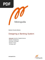 Designing A Banking System