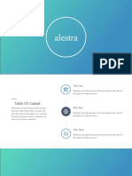 Alestra PowerPoint Template - Light