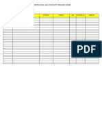 Registration and Contact Tracing Form