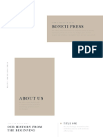 Boneti PowerPoint Template Light