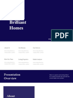 Brilliant Homes PowerPoint Template
