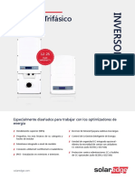 Se Three Phase Inverter Extended Power Datasheet SP Row