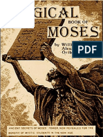 O Livro Mágico Selado de Moisés