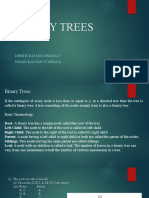 Binary Trees - Dhriti &pavan