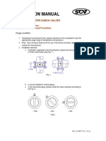 Operation Manual: Dual Plate Wafer Check Valves