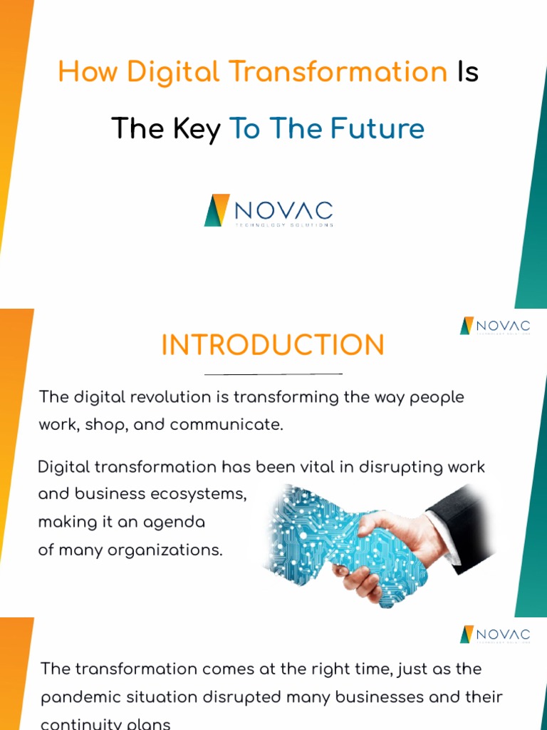How Digital Transformation Is The Key To The Future | PDF | Cloud ...