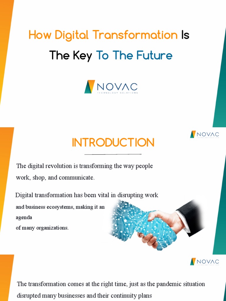 How Digital Transformation Is The Key To The Future | PDF | Cloud ...